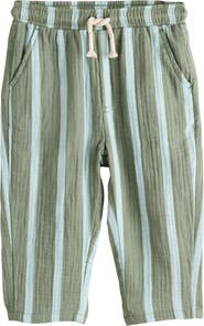 NEXT Kids' Stripe Cotton Pants