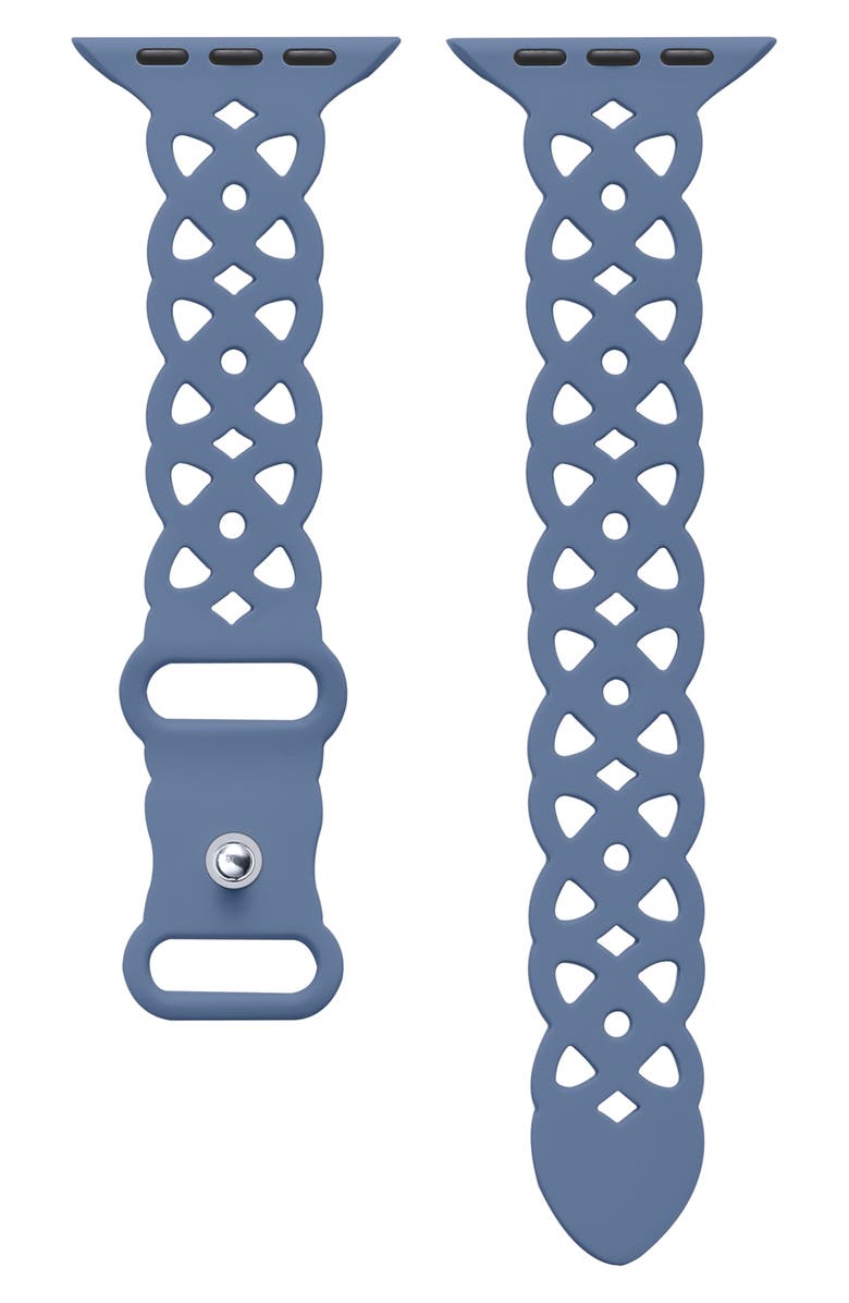 The Posh Tech Lace Silicone Apple Watch<sup>®</sup> Watchband, Main, color, 