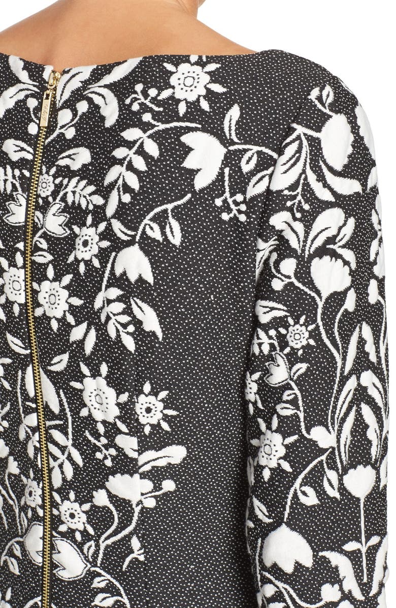 Eliza J Jacquard Knit Sheath Dress, Alternate, color,