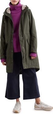 Seasalt Cornwall Plant Hunter Waterproof Hooded Coat