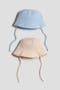 selected Light Blue/Light Beige