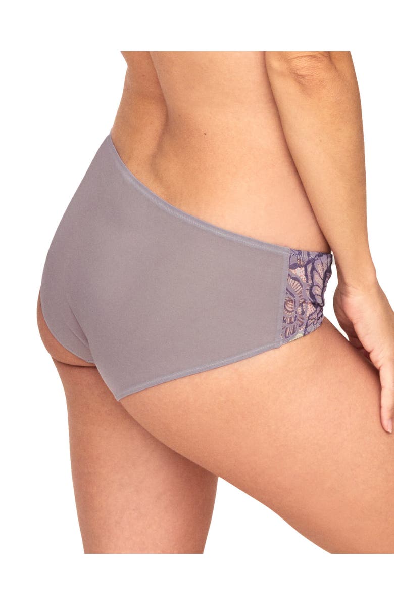 Adore Me Colete Hipster Panties, Alternate, color, Floral Grey