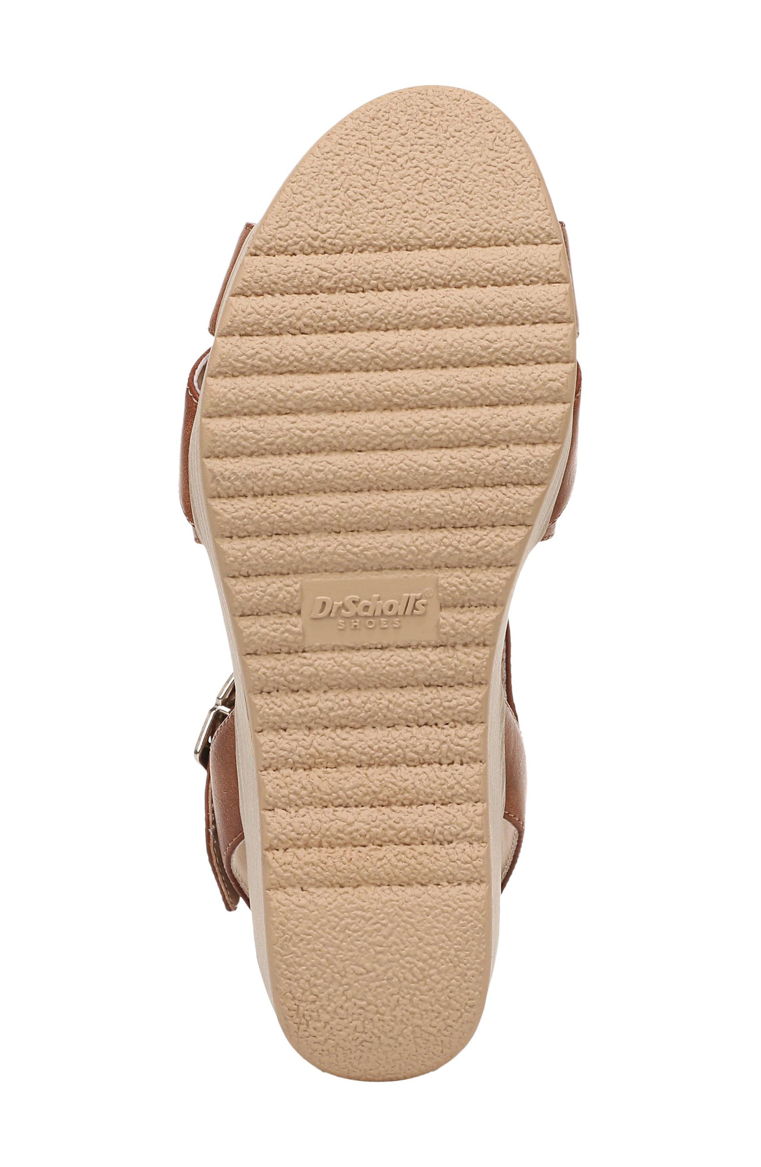 Cali Beach Slingback Platfrom Wedge Sandal, Alternate, color, HONEY