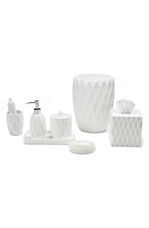 Wave 7-Piece Bath Accessory Set