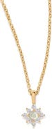 MADE BY MARY Lumi Flora Charm Necklace