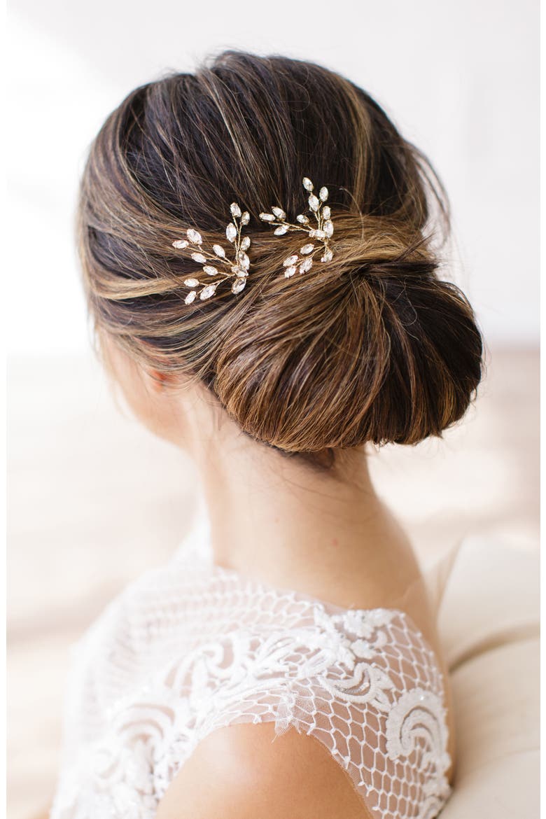 Fernada Hairpin, Alternate, color, GOLD