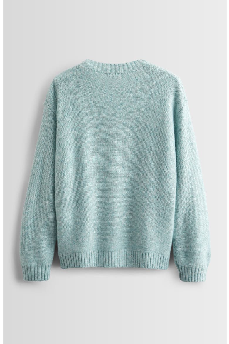 Kids' Oversize Cable Cardigan, Alternate, color, BLUE RAINDROP