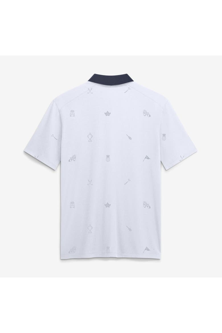 Men's Jordan Brand  White Michigan Wolverines Vapor Pattern Dri-FIT Polo, Alternate, color, White