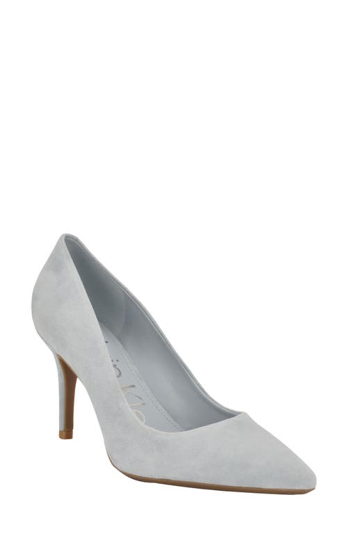 Calvin Klein Gayle Pump In Light Blue/light Blue
