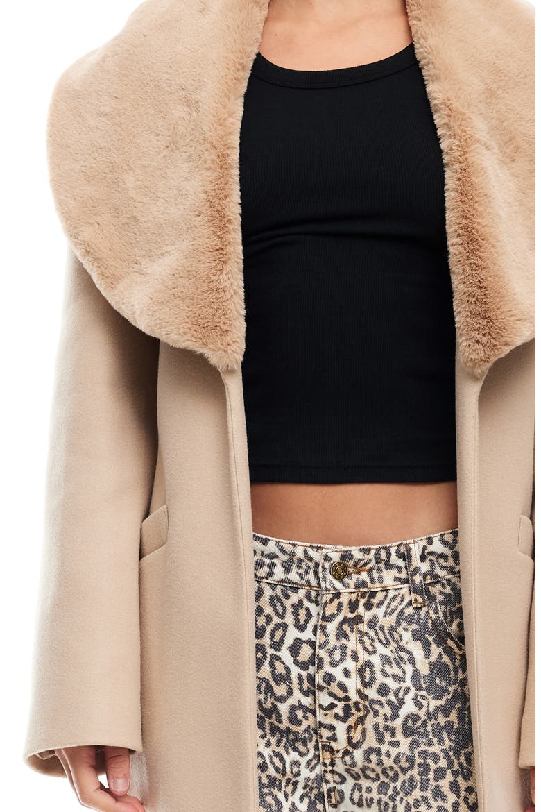 Endless Belted Coat, Alternate, color, TAN