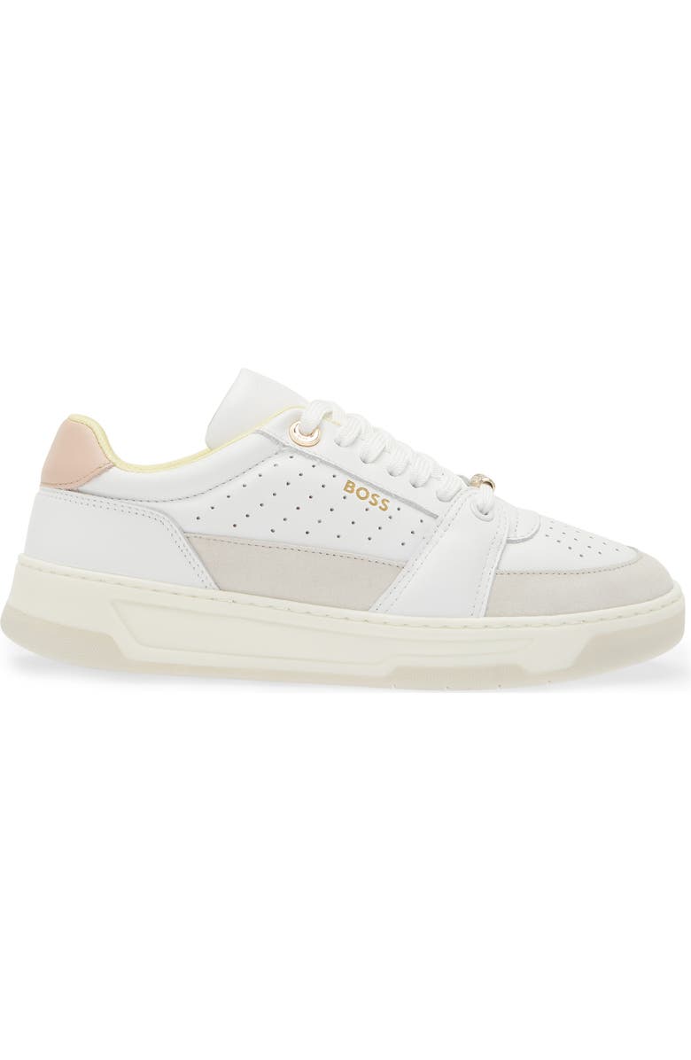 BOSS Baltimore Tennis Sneaker, Alternate, color, Open Wht