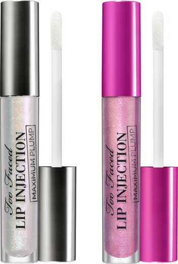 Lip Injection Maximum Plump Lip Gloss Duo $66 Value