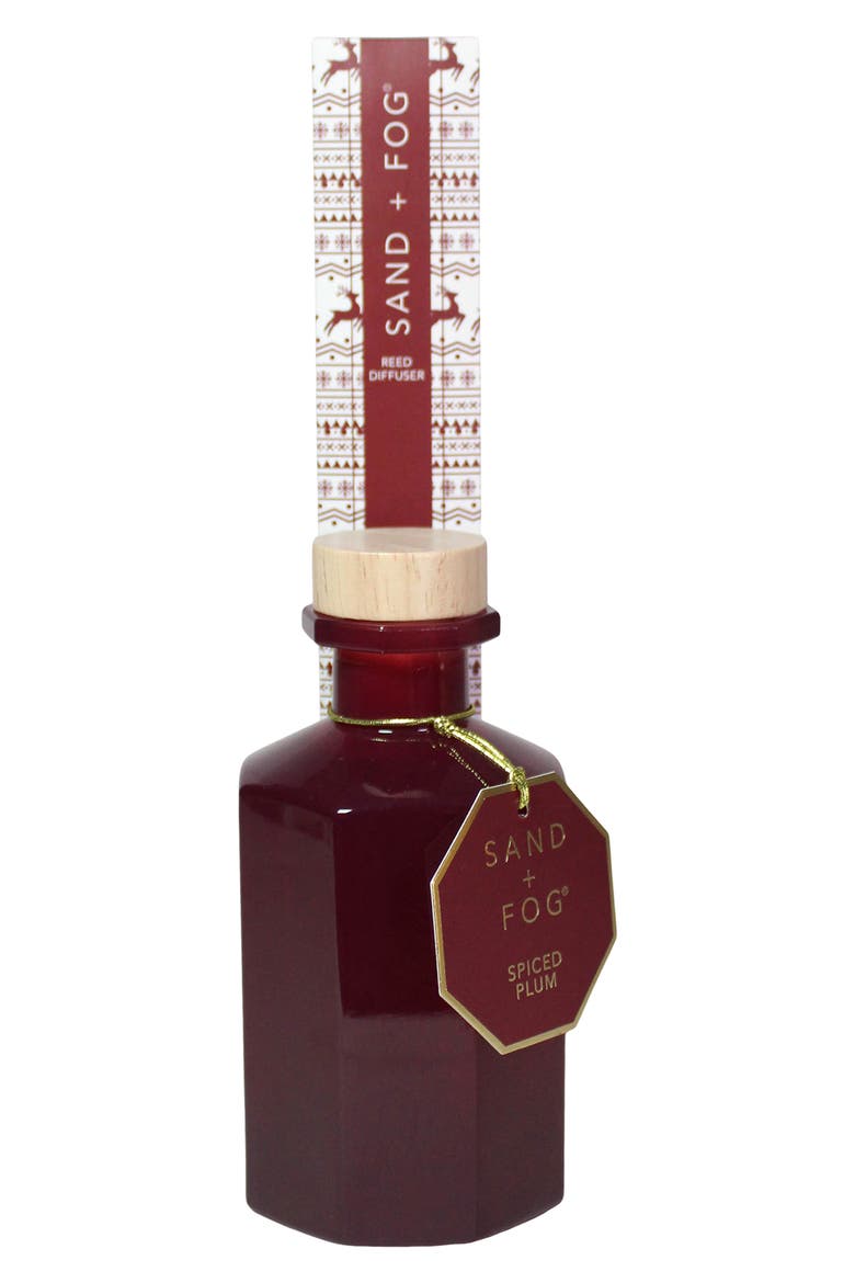 Vanilla Bean Noel Hex Reed Diffuser, Alternate, color, SPICED PLUM