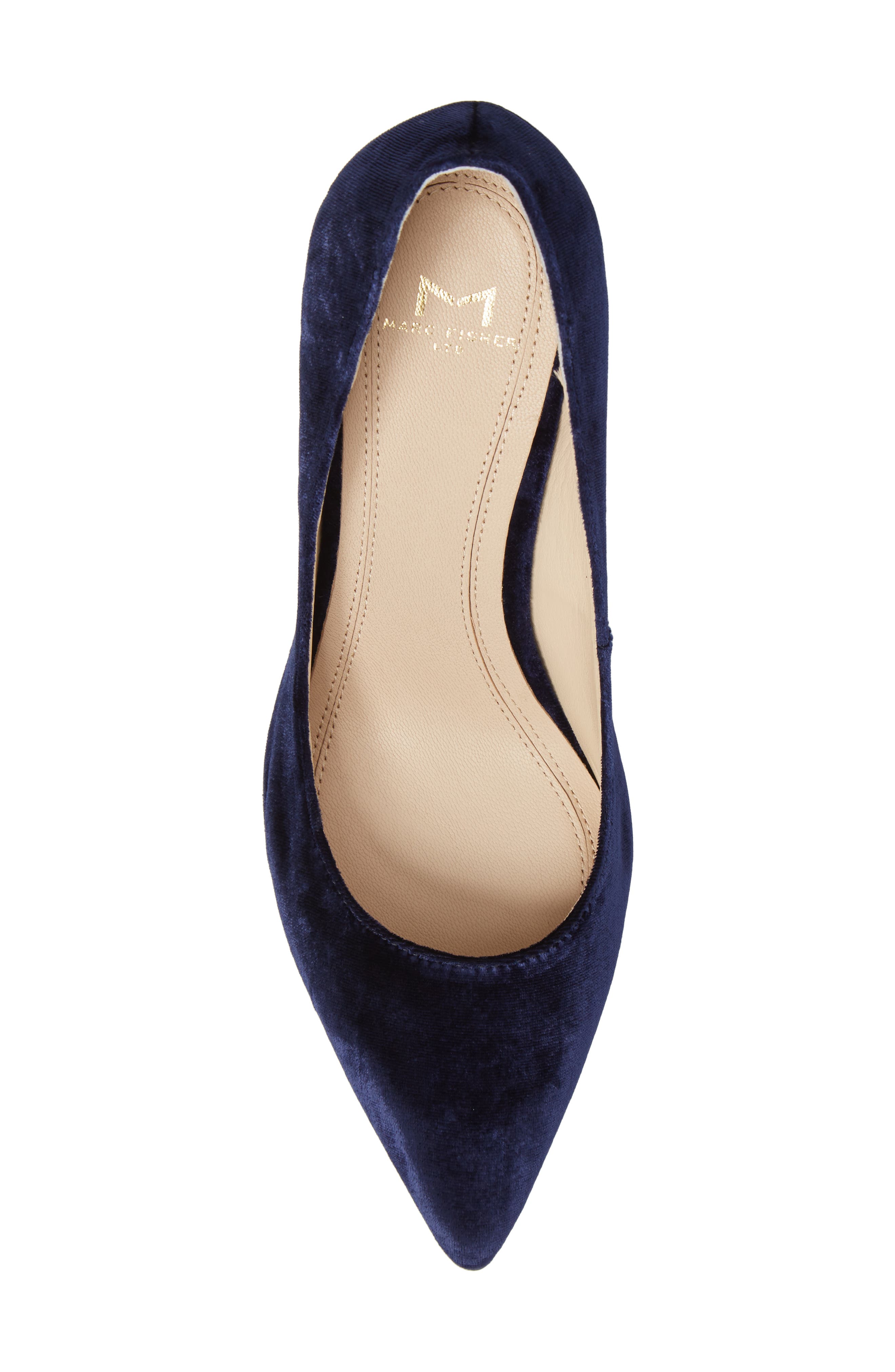 Zack Pump, Alternate, color, DARK BLUE VELVET