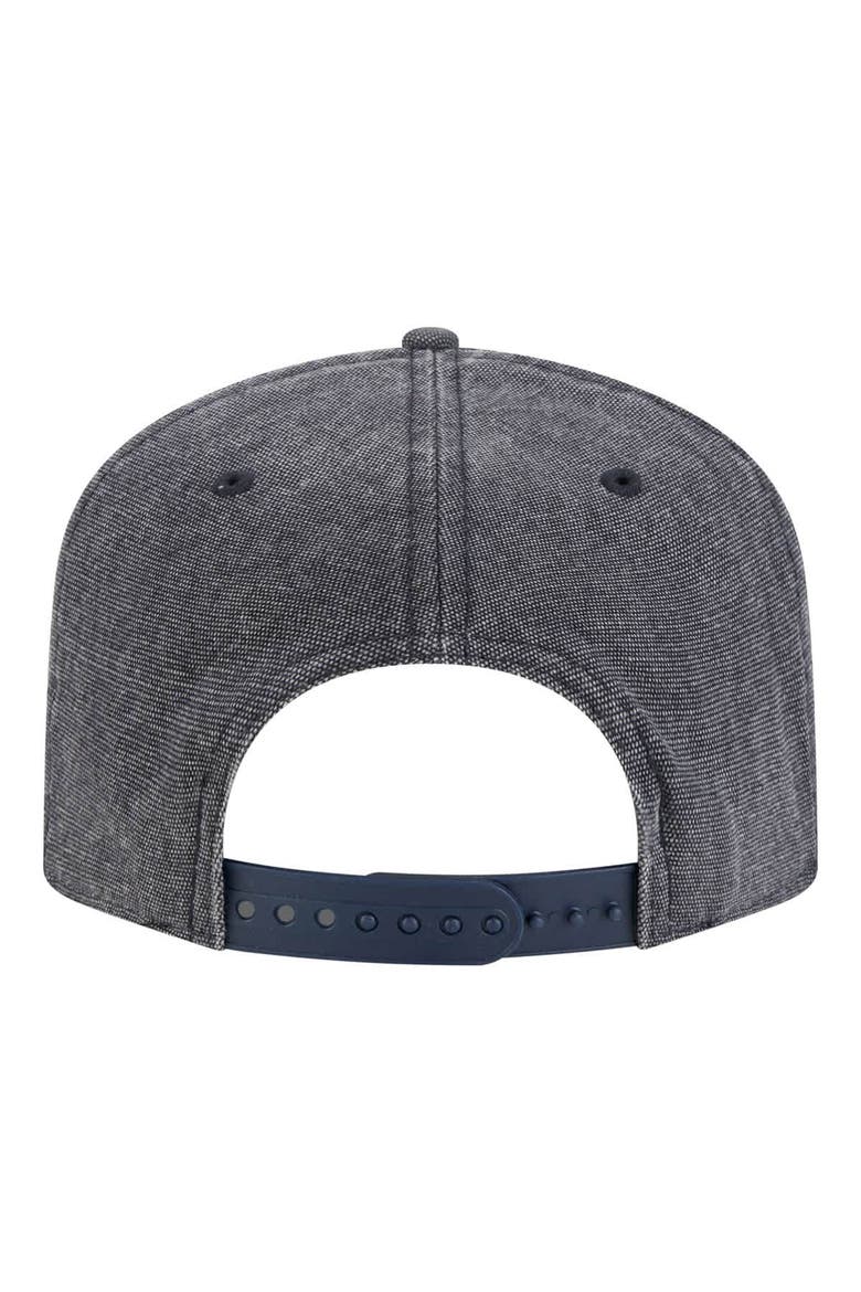 Men's New Era  Navy Heather Detroit Tigers  Denim Classic 19TWENTY Adjustable Hat, Alternate, color, Heather Navy