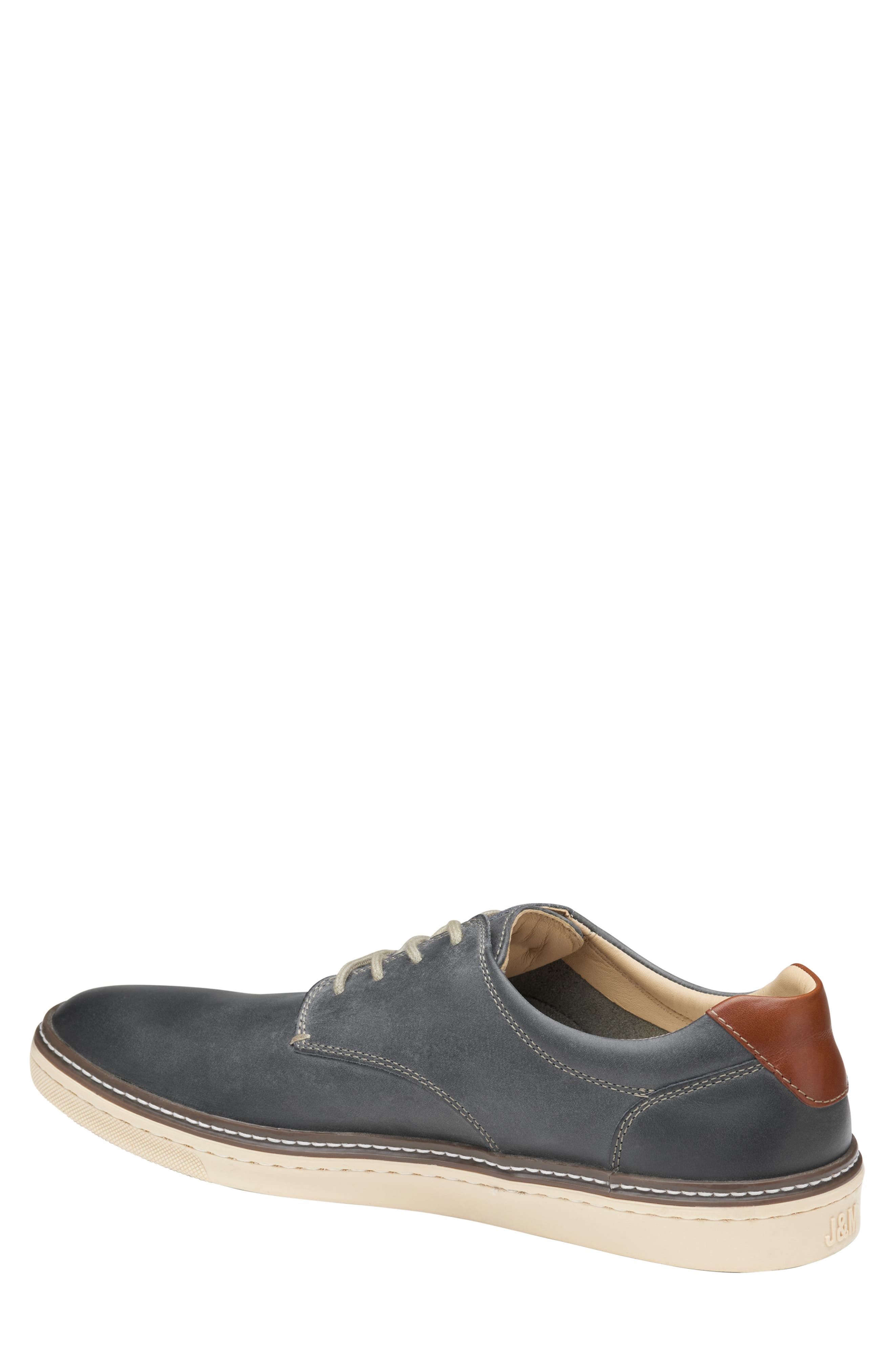 'McGuffey' Plain Toe Derby, Alternate, color, GRAY OILED FULL GRAIN
