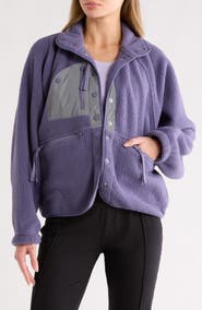 FP Movement by Free People FP Movement Hit the Slopes Reflective Fleece Jacket