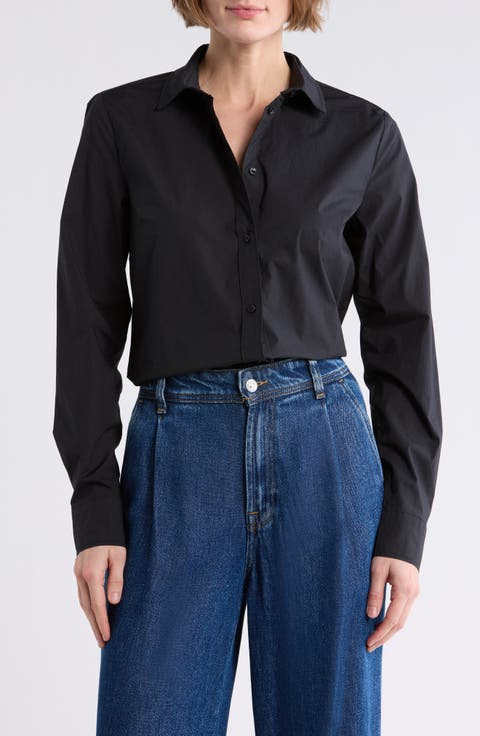 Classic Long Sleeve Button-Up Shirt