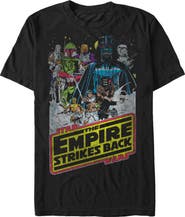 Star Wars Men's Movie Poster Short Sleeve Graphic T-Shirt