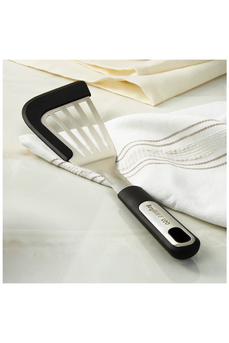 Slotted Fish Turner, Alternate, color, BLACK
