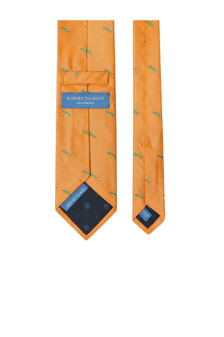 Robert Newt Best of Class Necktie, Alternate, color, Orange
