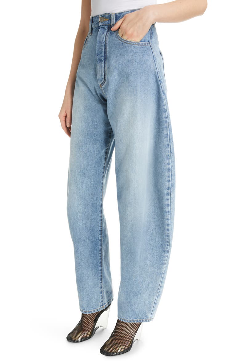 Denim Round Jeans, Alternate, color, BLEU CLAIR