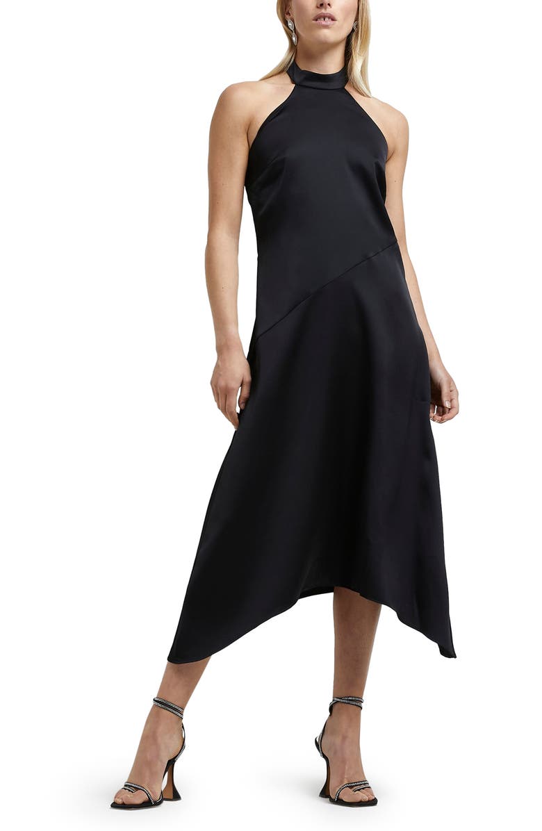 River Island Halter Midi Dress, Main, color,