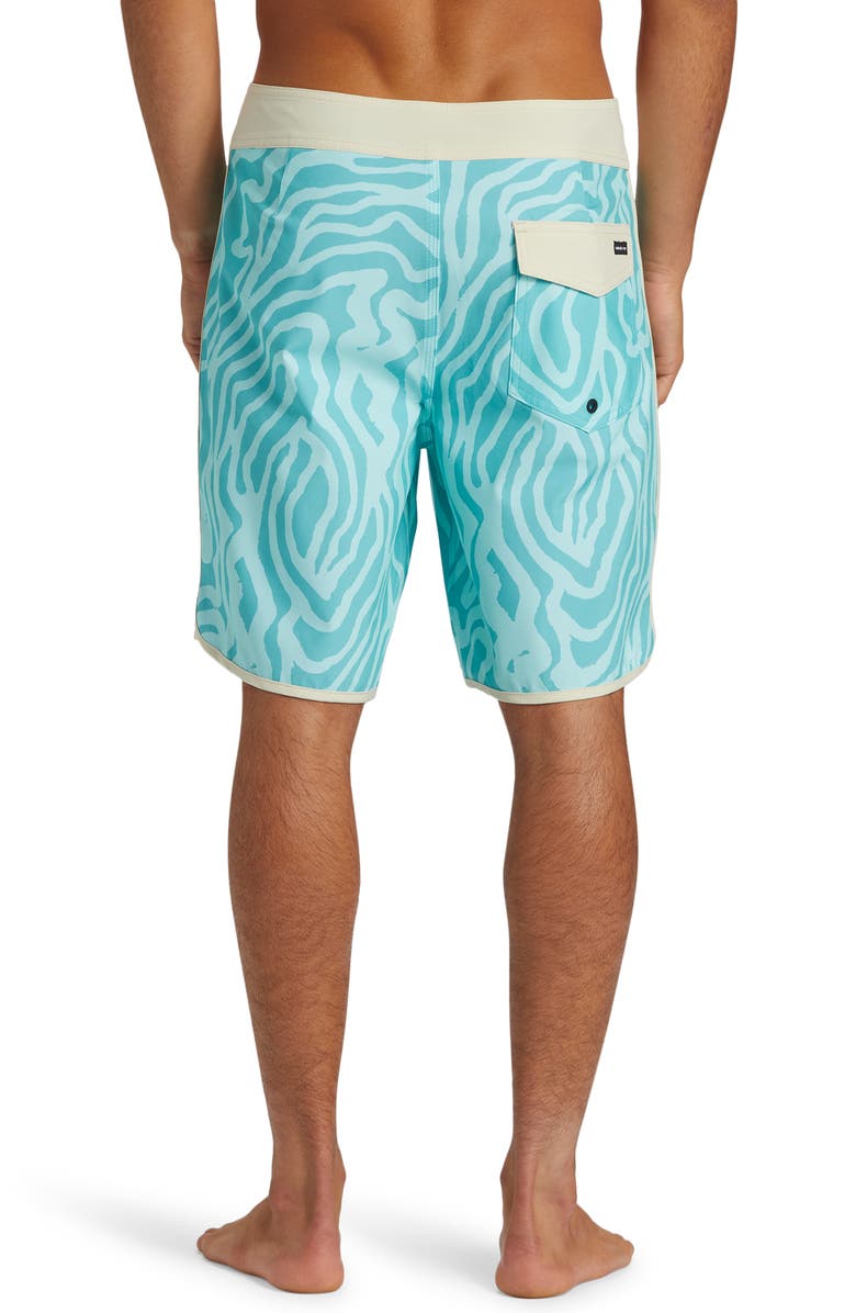 Quiksilver Surfsilk Scallop Board Shorts, Alternate, color, Limpet Shell
