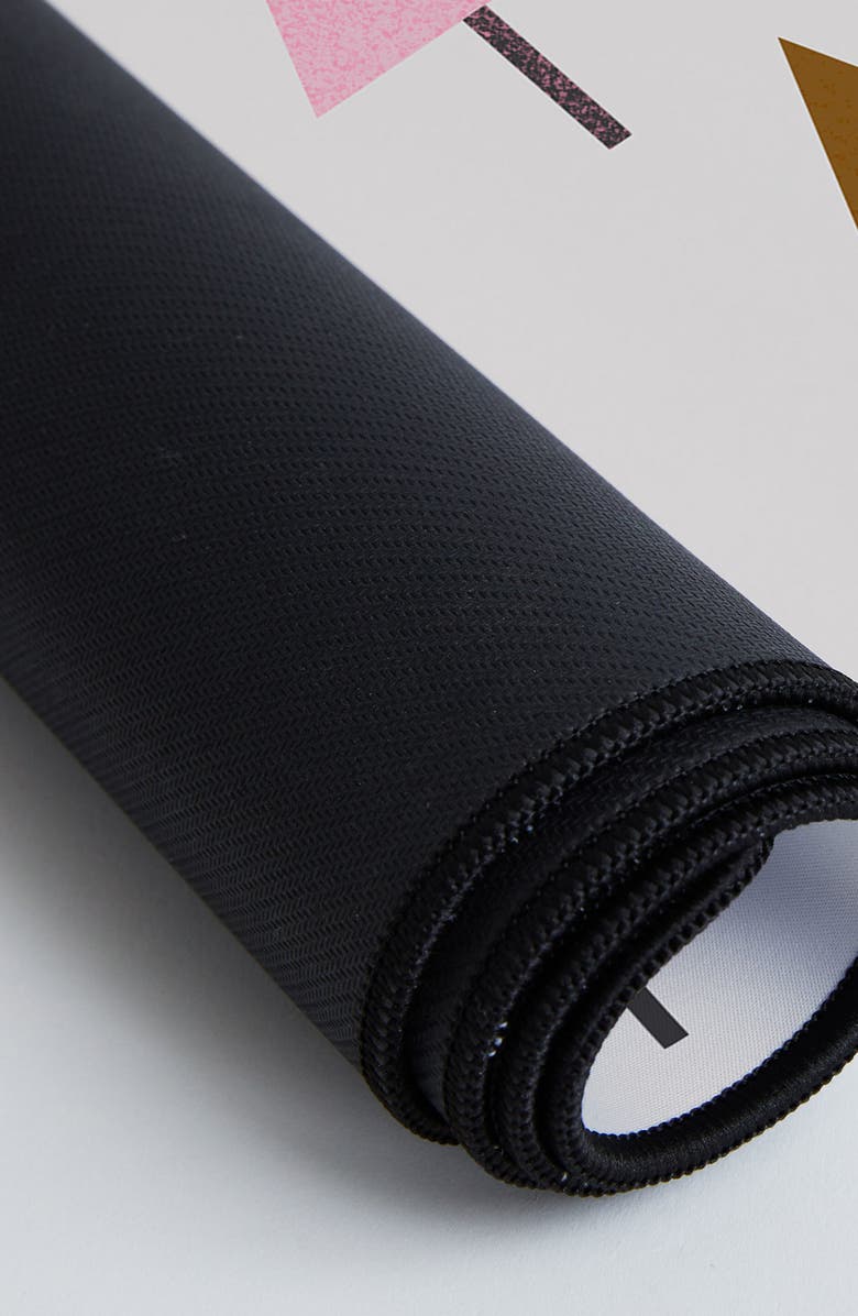 Deny Designs Colorful Little Trees Desk Mat, Alternate, color,