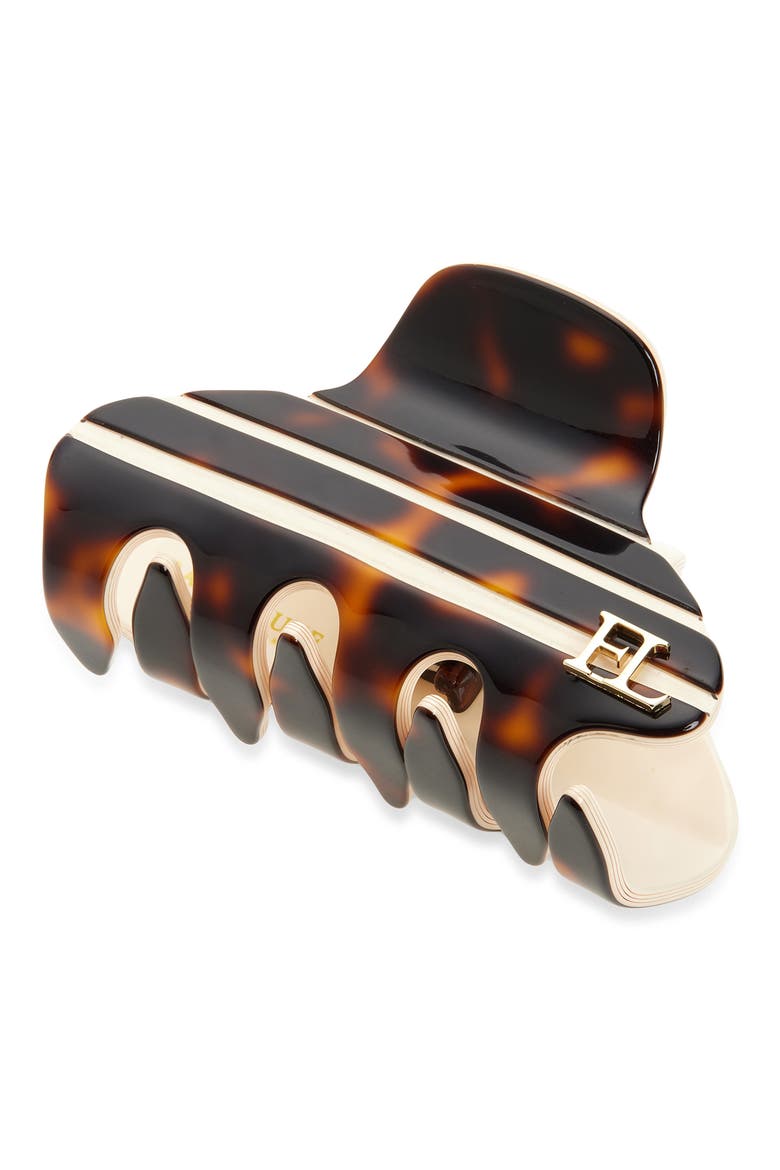 Stripe Jaw Clip, Main, color, TOKYO/IVORY