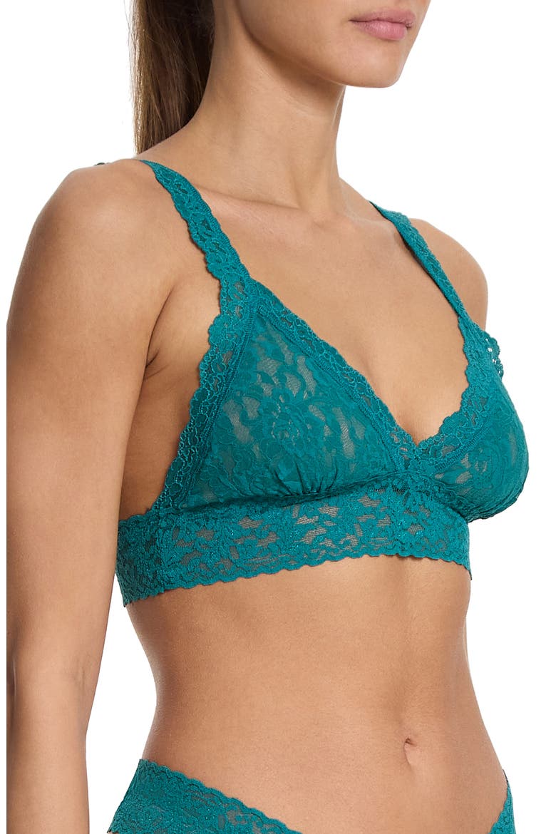 Signature Lace Bralette, Alternate, color, NORTHERN LIGHTS