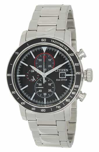Citizen Brycen Eco-Drive Chronograph Bracelet Watch, 43mm