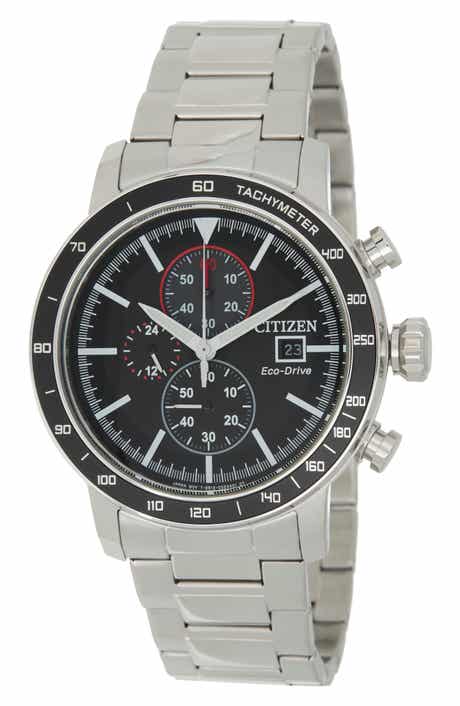 Citizen Brycen Eco-Drive Chronograph Bracelet Watch, 43mm