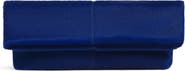 Reformation Inez Leather & Calf Hair Clutch