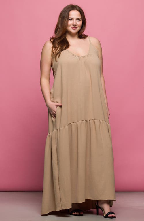 24seven Comfort Apparel Jersey Maxi Dress