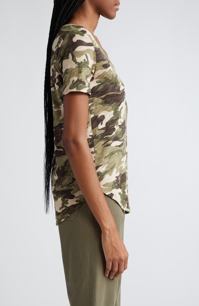 ATM Anthony Thomas Melillo Camo Print Slub Cotton Jersey T-Shirt, Alternate, color, 