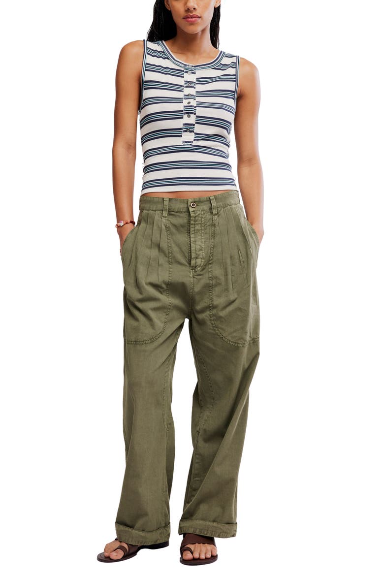 Clover Drop Crotch Pants, Alternate, color, ADVENTURER