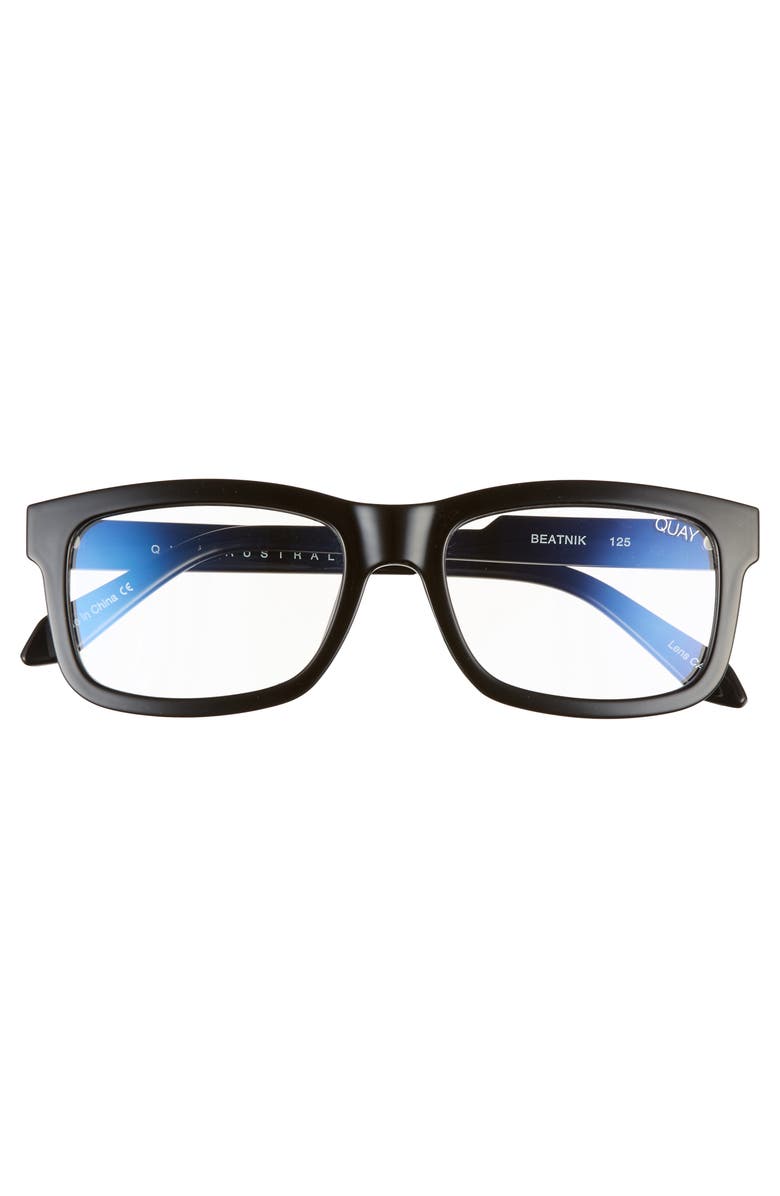 QUAY Australia Beatnik 54mm Blue Light Blocking Glasses, Alternate, color, 