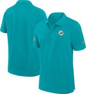 Nike Men's Nike Aqua Miami Dolphins 2024/25 Sideline Performance Polo