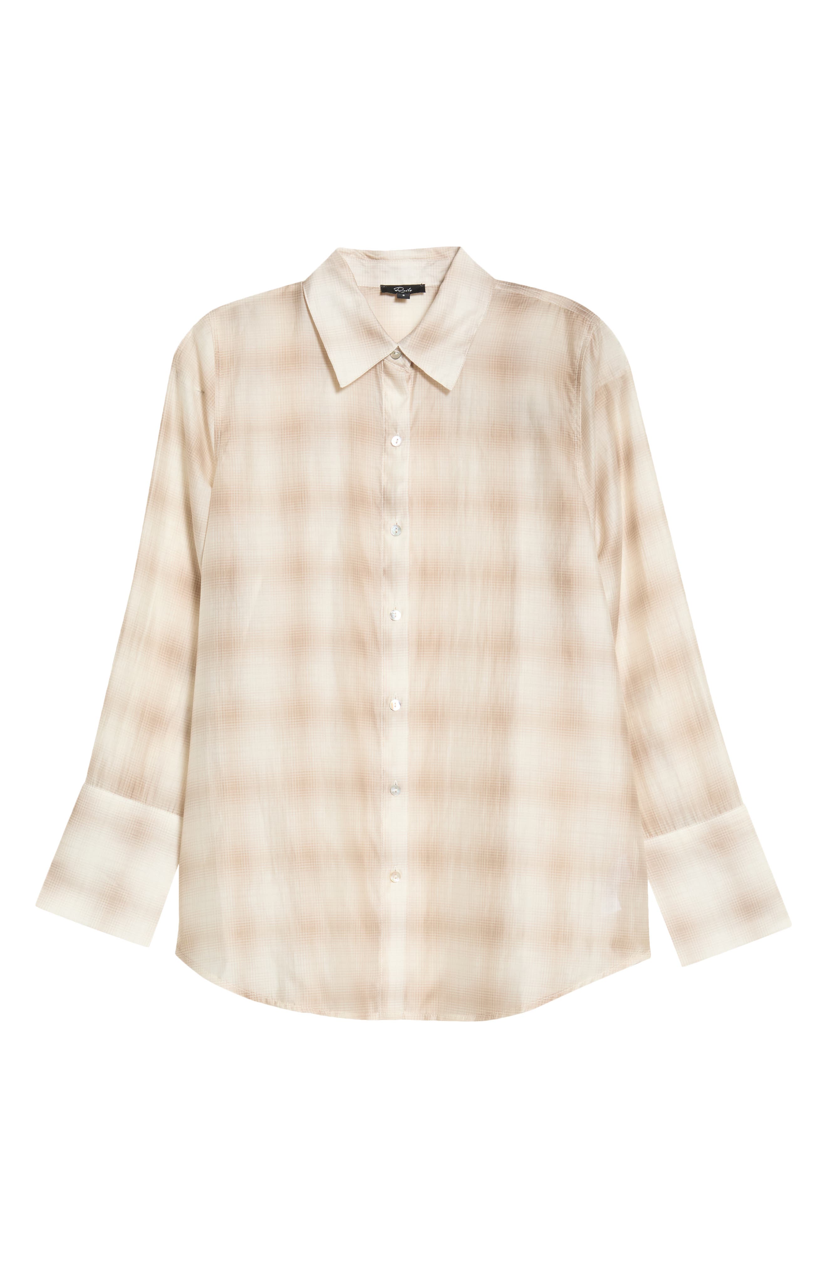 Rails Bishop Plaid Button-up Shirt In Mink Vanilla