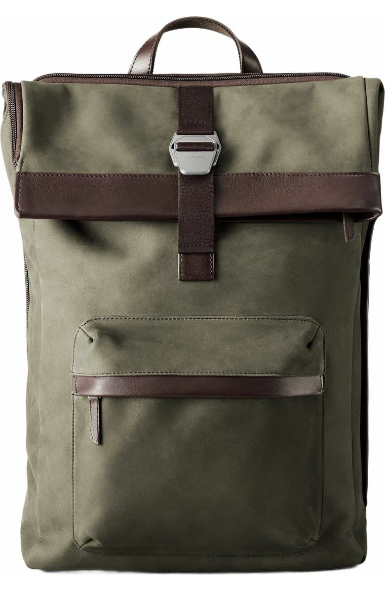 Carl Friedrik City-hopper Backpack, Main, color, Olive