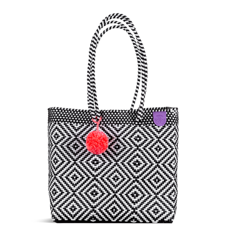 Greca Woven Tote