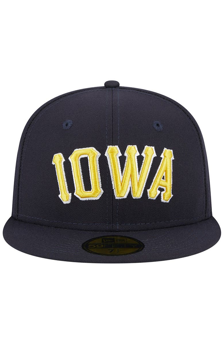 New Era Men's New Era Navy Iowa Cubs Theme Nights Oaks 59FIFTY Fitted Hat, Alternate, color, Navy