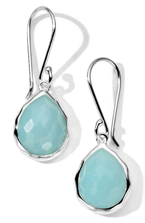 Ippolita Rock Candy® Mini Teardrop Earrings In Silver/quartz