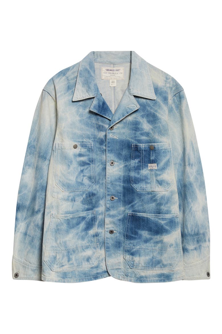 Indigo Denim Engineer Jacket, Alternate, color, BILOXI WASH