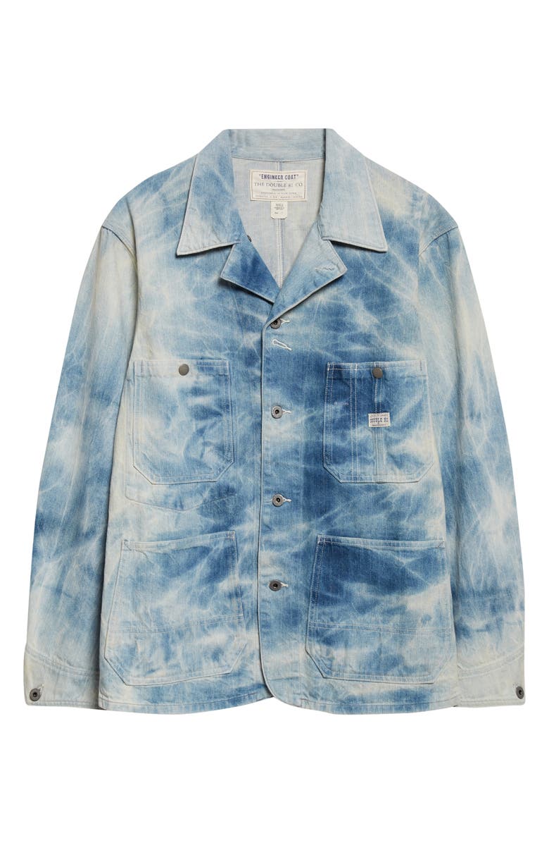 Double RL Indigo Denim Engineer Jacket, Alternate, color, Biloxi Wash