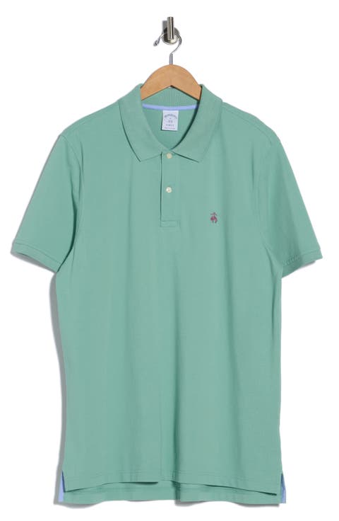 Slim Fit Solid Cotton Piqué Polo