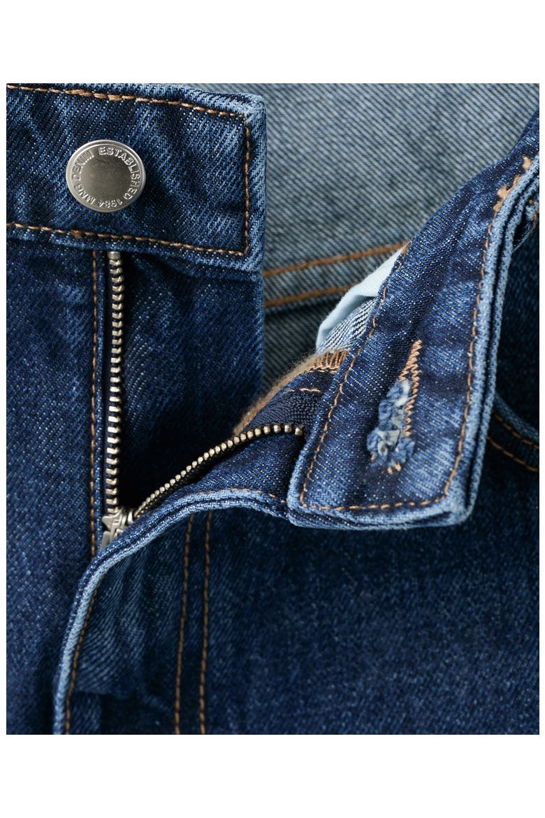 Cuffed Balloon Jeans, Alternate, color, DARK BLUE