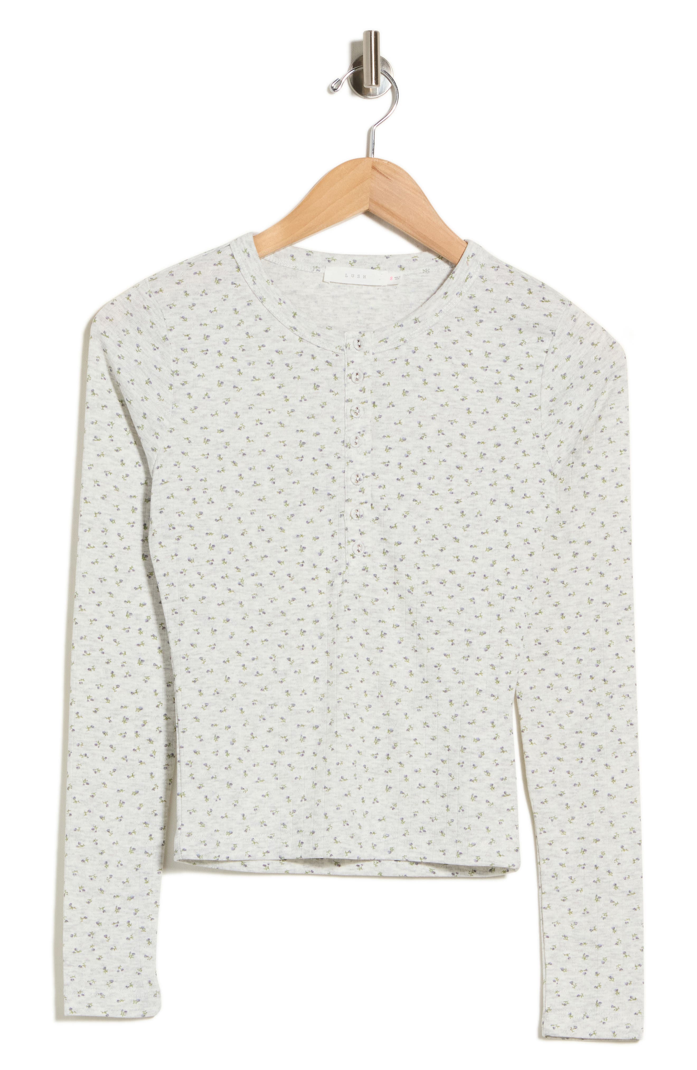 Button Front Knit Top