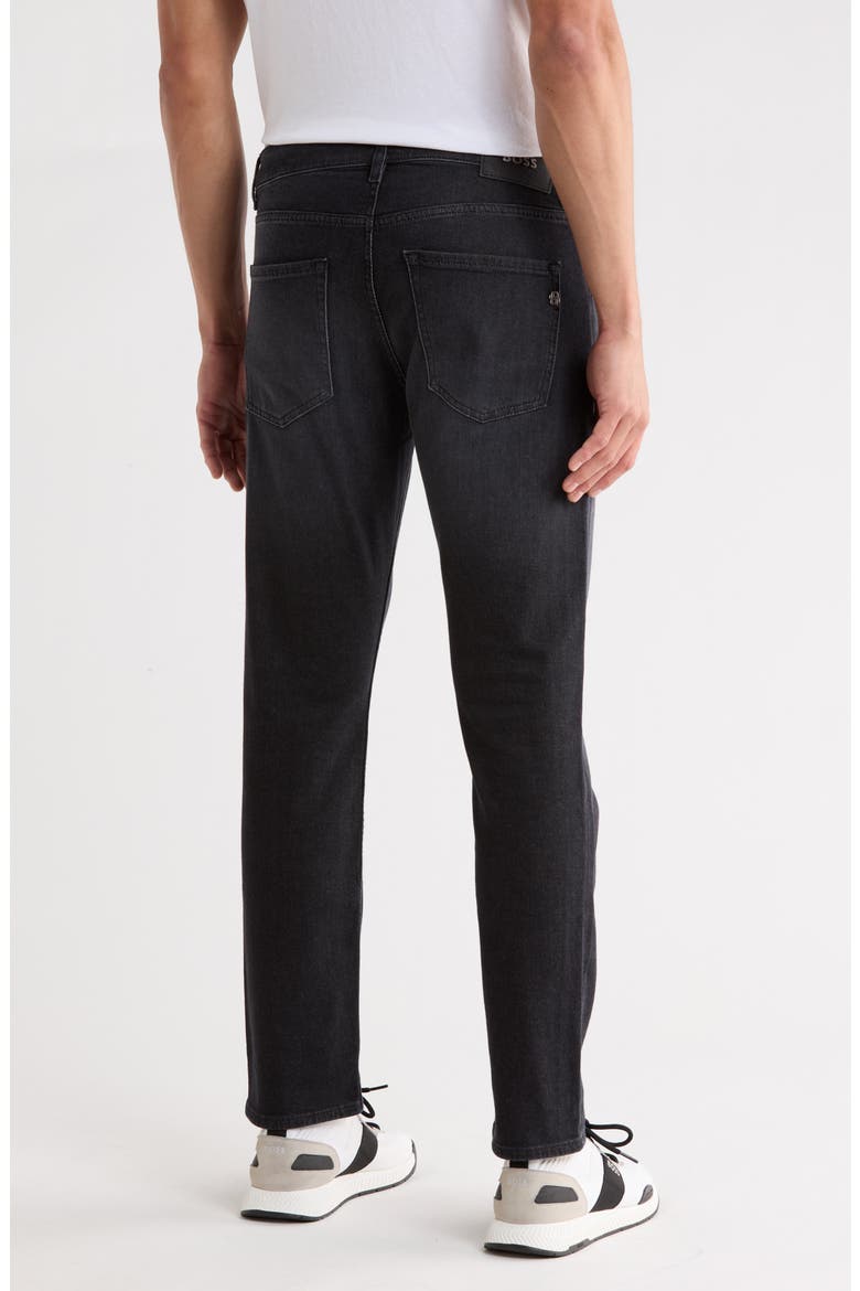 Delaware Slim Fit Jeans, Alternate, color, BLACK